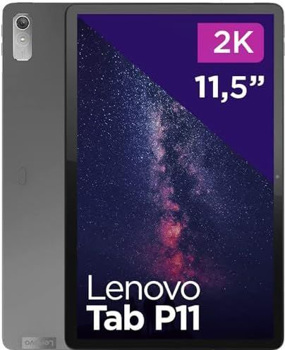 Lenovo Tab P11 Mediatek 128 GB 29,2 cm (11.5") 4 GB Wi-Fi 6E (802.11ax) Android 12 Grijs