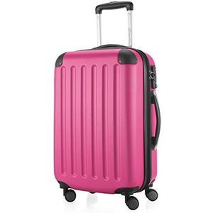 HAUPTSTADTKOFFER - SPREE - Koffer handbagage hard case trolley uitbreidbaar, TSA, 4 wielen, 55 cm, 42 liter, magenta