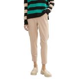 TOM TAILOR Denim Joggingbroek voor dames, relaxed fit, 19663 - Light Camel Melange, XL