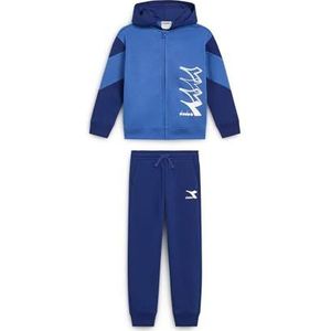 Diadora JB. Tracksuit HD FZ Logo Overall, Turkoois, L Heren, Turkoois, L