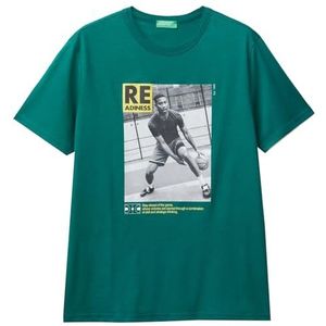 United Colors of Benetton T-shirt, Groen, 3XL