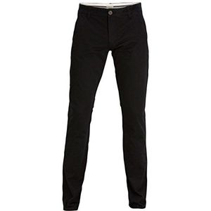 SELECTED HOMME Heren Chino Broek Three Paris Black Pants NOOS H, zwart (black C-N10), 33W x 36L