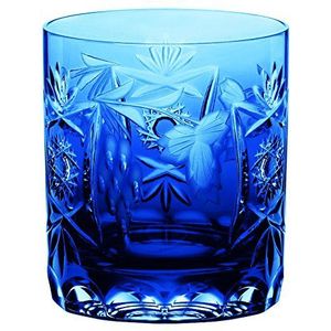 Spiegelau & Nachtmann Whiskeyglas, glas, blauw, 9 cm