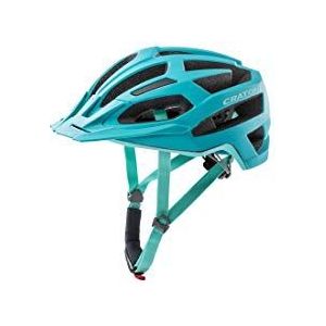 Cratoni Unisex - volwassenen C-Flash (MTB) fietshelm, turquoise, één maat