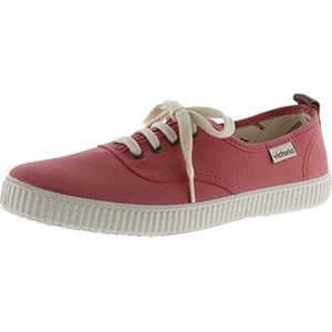 VICTORIA NEW 1915 OXFORD CANVAS PLIMSOLL PREMIUM CORAL 39