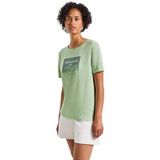 Soft Jade Green - Bikini - Met Glansprint - Korte Mouwen