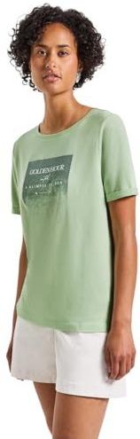 Soft Jade Green - Bikini - Met Glansprint - Korte Mouwen