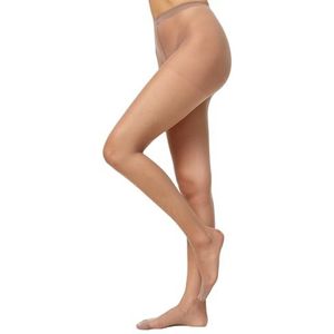 Nur Die Supersitz 20 DEN grote maten transparante fijne panty matte look nylon comfortabele band dames, saskia, 50-52