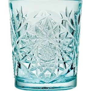 Libbey ""Hobstar"" drinkglas, inhoud: 0,35 liter, azuur, 6 stuks