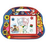 Lexibook Magic Magnetic Paw Patrol-helper op tekentafel met vier poten, magnetisch bord voor kinderen, artistiek creatief speelgoed voor meisjes en jongens, pen en magneten, blauw/rood, CRPA550