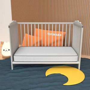 miasuite i sogni italiani Primavera Matras voor wieg, 50 x 130 cm, hoogte 12 cm, medisch hulpmiddel, hypoallergeen,