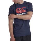 Canterbury - CCC Logo - T-shirt - Marineblauw - Ronde Hals