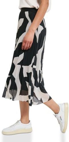 Street One - Plooirok - Grijs - Dames - Mesh