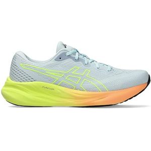 Asics Gel-Pulse 15 Damessneakers, 42 EU, Cool Grey Safety Yellow, 42 EU