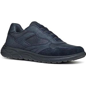 Geox U Portello C Sneakers voor heren, Donkerblauw, 42 EU