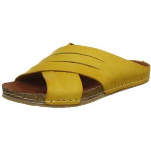 Dr. Brinkmann Dames 700664 Slippers, geel saffraan 6, 42 EU
