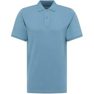 MUSTANG Palco Poloshirt voor heren, Bluestone 5180, S, Blauwe hardsteen 5180, S