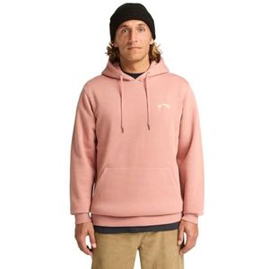 Billabong - Arch Hoodie - Roze - Pullover Sweatshirt - Heren