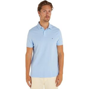 Tommy Hilfiger Heren S/S Polo's, Kingly Blauw, 3XL grote maten tall