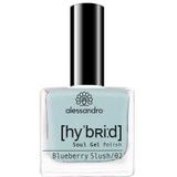 alessandro HYBRID lak Blueberry Slush - in pastelblauw - in slechts 3 stappen - perfecte nagels zonder LED -tot 10 dagen houd! 8 ml
