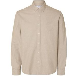 Selected - Noah Regular Fit - Overhemd - Lange Mouwen - 100% Biologisch Katoen