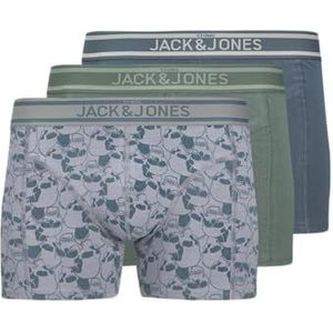 Jack & Jones - Jacluke Skull Trunks - Multicolor - 3 Pack - Boxershorts
