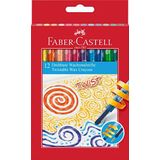 Faber-Castell 120003 Twistable Wax Crayons (Pak van 12)