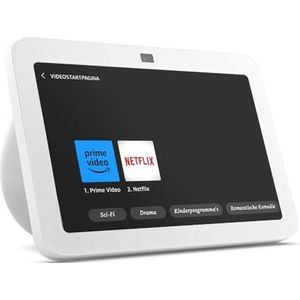 Amazon - Echo Show 8 - Slim HD-aanraakscherm - Wit - 3e generatie - 2023