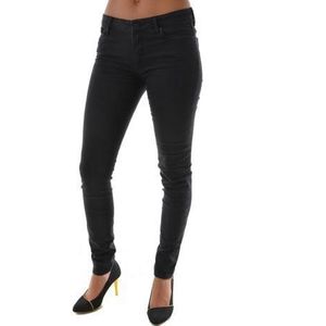 ESPRIT Skinny jeans voor dames met een hoog stretchgehalte, zwart (E Flexi Martina 871), 31W / 32L