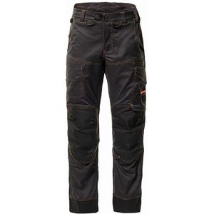 BOSSEUR VHA12013 Trident multi stretch broek standaard carbon T.48-11643-007