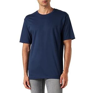 Trigema - T-shirt - Night-blue - Korte Mouwen - 100% Katoen