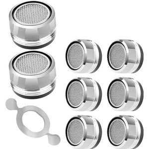 Straalregelaar, waterkraan, 2510/S, straalregelaar voor keuken, waterkraan, flexibel rietje, messing, zwart chroom, handdouche voor wastafels, straalregelaar, waterbesparend.
