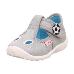 Superfit Spotty Pantoffels voor jongens, grijs 2020, 18 EU Weit