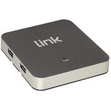 HUB - 4 Poorten USB 3.0 - Hub - Zwart - Inclusief USB-aansluitkabel 90 cm