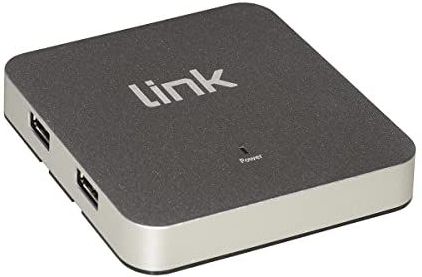 HUB - 4 Poorten USB 3.0 - Hub - Zwart - Inclusief USB-aansluitkabel 90 cm