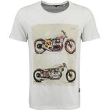 Shirt - Brake - Jersey - Gevoerde Zoom - Ronde Hals - Motiefprint