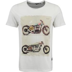 Shirt - Brake - Jersey - Gevoerde Zoom - Ronde Hals - Motiefprint