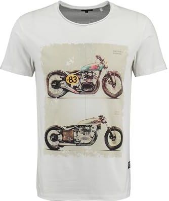 Shirt - Brake - Jersey - Gevoerde Zoom - Ronde Hals - Motiefprint