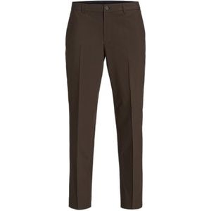 Jack & Jones Jprbushwick Harry Trouser Slim Fit, Slate Black/Checks: slim fit, 52