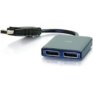 C2G Mini DisplayPort 1.2 naar Dual HDMI 4K Dual Monitor MST Hub, Mini DP Multi-Stream Transport (MST)