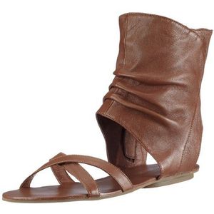 Buffalo Sheep Leather 309-7942 Damessandalen, Braun Brown83, 39 EU