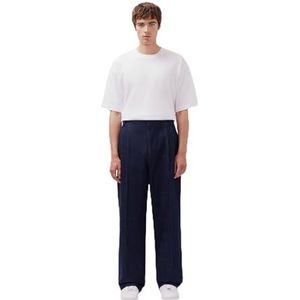 Seidensticker - Studio - Pantalon Chino - Denim - 100% Katoen - Lang