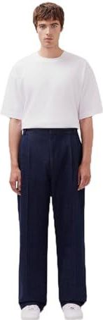 Seidensticker - Studio - Pantalon Chino - Denim - 100% Katoen - Lang