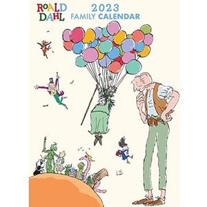 2023 Muurkalenders door Portico Designs (Roald Dahl A3 Familiekalender C23075)