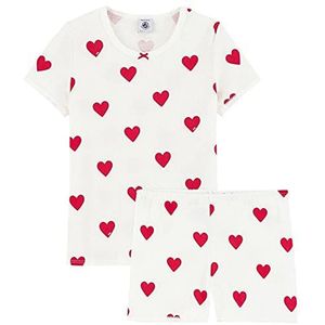 Petit Bateau micourt jr meisjes pyjamabroek, Rood, 10 Jaar