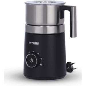 Severin SM 3586 inductiemelkopschuimer Spuma 700 (ca. 500 W, ca. 700 ml, 360°-LED lichtring, instelbare temperatuur, chocoladefunctie, vaatwasmachinebestendig melkreservoir).