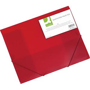 Q Connect A4 elastiek Folio – rood