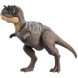 Mattel Jurassic World Wild Brullende Ekrixinatosaurus Dinosaurusfiguur met continue brulgeluiden en aanvalsacties, beweegbaar speelgoed en digitaal spelen HTK70