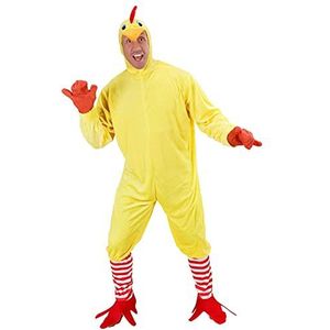 Chicken (jumpsuit, sokken met voeten, masker) - (M)