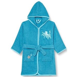 PLAYSHOES Badjas  turquoise / lichtblauw / oranje